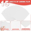 QUOTRE Shrink Films, Shrink Plastic Set for DIY Crafts, Includes
