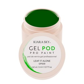 KIARA SKY Professional Nails Gel Art Pod 0.17 fl oz, (Leaf It Alone) Vibrant Green