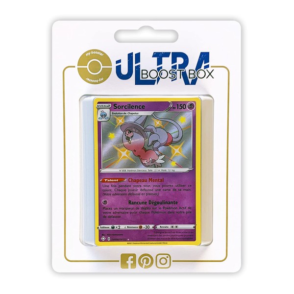 my-booster SWSH045-FR25-UB-SV056 Sorsilence (Silembrim) SV056/SV122 Secret Dazzling Myboost X Epée