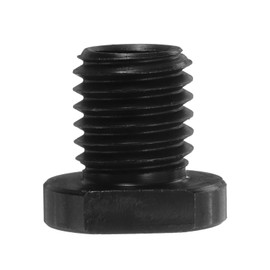 sourcing map M10 Female to M14 Male Adapter Polisher Adaptor Connecting Rotary Tool Attachment Thread Adapter Conversion Tool for Diamond Core Bit Polishing Pad Wheel, Black