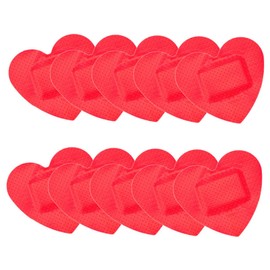 Mobestech 10pcs Shaped Portable Care Patches Breathable Pe Material Non-stick Design for Healing and Cute for All Ages