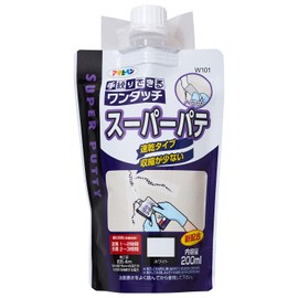 Asahipen W101 One-Touch Super Putty, 7.8 fl oz (200 ml), White