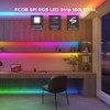 FCOB 5V WS2812B IC RGB COB LED Strip 3.28FT 160LEDs/m