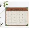 Desk Calendar 2025-2026 with Desktop Mat, 18 Month Large Desk
