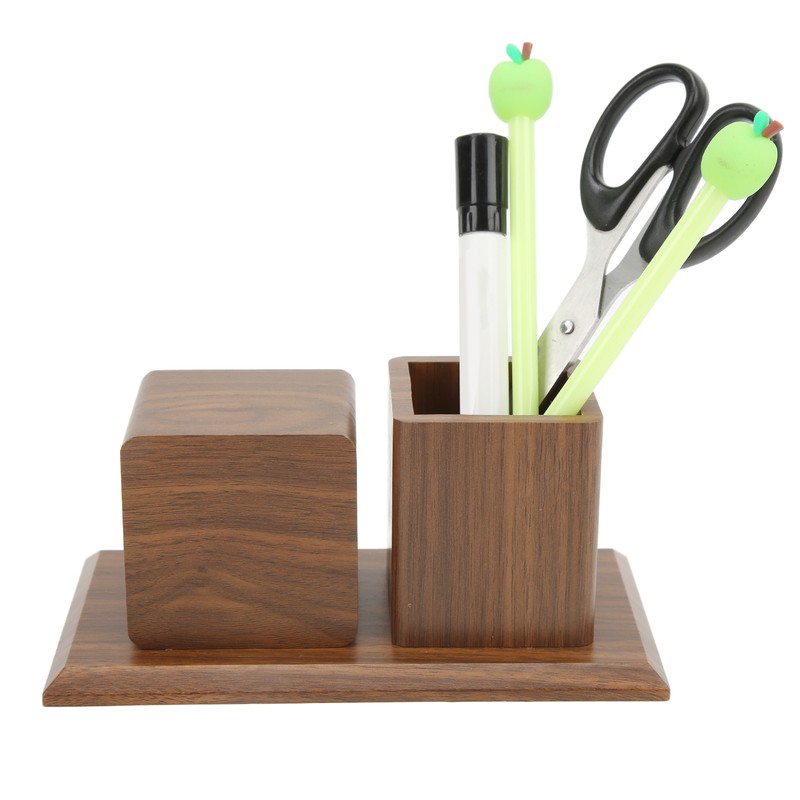 Pen Holder Clock Temperature Calendar Display 3 Level Brightness Adjustment