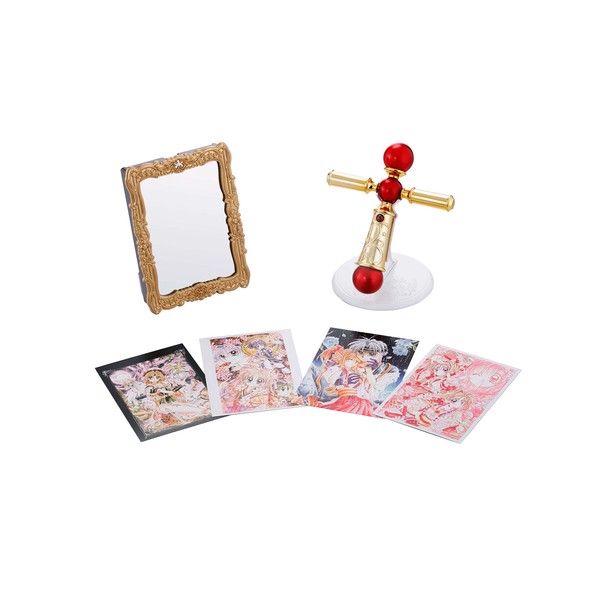 Proplica Phantom Thief Jeanne Rosary Set, Total Length: Approx. 7.1 inches (180 mm), Illustrated Mirror, Total Height: Approx. 7.1 inches (180 mm), Made from ABS, Pre-Painted Complete Figurine (English Language Not Guaranteed)