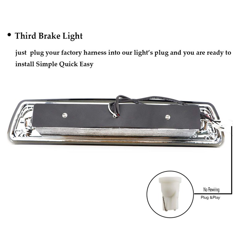 Fit For Ford F150 2009-2014 LED 3rd Brake Light Third