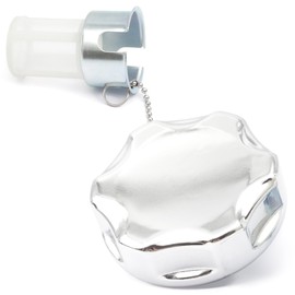 ALLCSM 17620-Z4H-030 Gas Fuel Tank Cap with Chain & Filter Replacement for Honda GX390 GX270 GX160 Engine, Metal Fuel Tank Lid for Predator 196cc 212cc for CT200U CT200UEX BT200X Replace 17620-Z4H-900