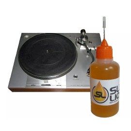 Sanyo Slick Liquid Lube Bearings 100% Synthetic Lubricant for Sanyo or Any Turntables