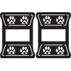 JeepTails Dog Paw Heart Tail lamp Light Covers (LED) Compatible