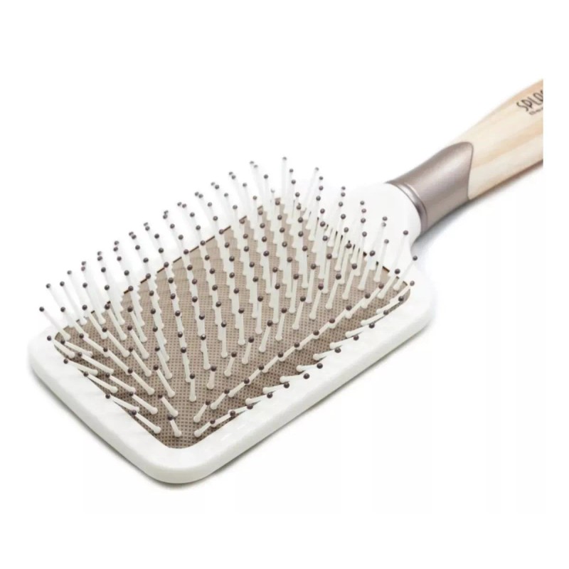 Splash!!! Beauty Line Splash Cepillo Desenredante Cuadrado Raqueta Beige