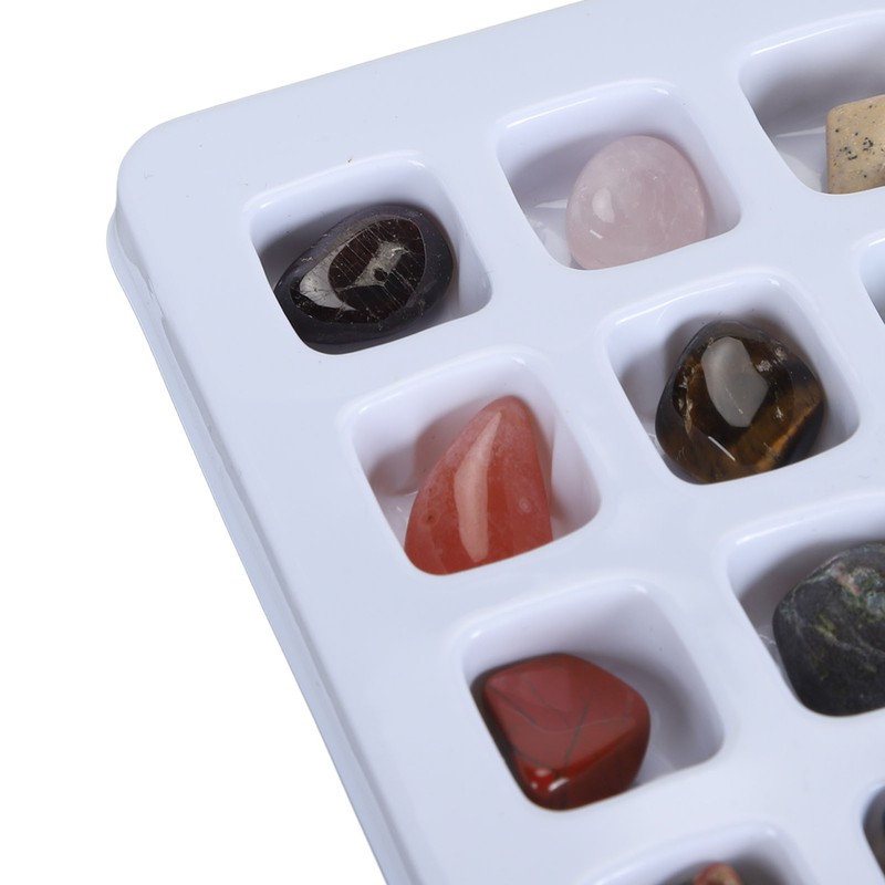 20pcs Rock Stone Colletction Kit for Boys Girls Exquisite Science