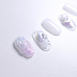 Yunseul Handmade Nail Tips - Almond Long / 윤슬 수제네일팁 - 아몬드롱