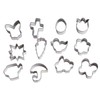 Wilton 12-Piece Easter Mini Metal Cookie Cutter Set