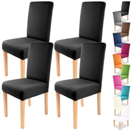 Gräfenstayn Stretch chair covers Charles round and square chair backs - bi-elastic fit with Oeko-Tex seal Standard 100: “Certified Trust”.