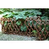 FAL Ornate Cast Iron Brown Lawn Garden Edging Edge 27.5