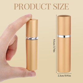 simarro 21Pcs 10 ml Mini Spray Bottle, Mini Refillable Perfume Atomizer Portable Fine Mist Sprayer Bottles Empty Dispenser for Travel Outgoing