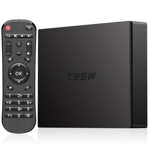 Android TV Box 11.0, 4GB RAM 64GB ROM S905W2 Quad-Core