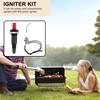 Tekiaviai 4 Pieces Propane Push-Type Piezo Igniter Kit with Threaded