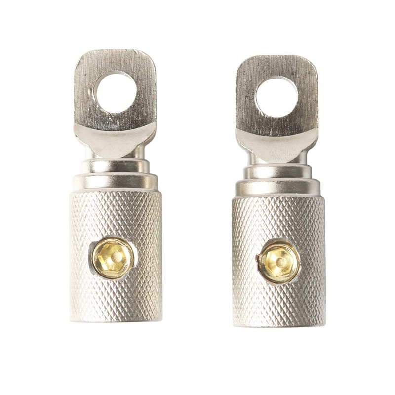 0 Gauge Wire Terminal Connectors 5/16 Ring Wiring Connector Car