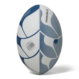 Canterbury Thrillseeker Play Rugby Ball, White/Blue, 3