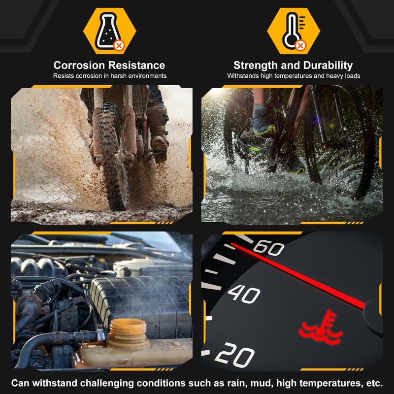 DTGN M8-1.25x90 Socket Head Cap Screws Bolts - 5Pack -