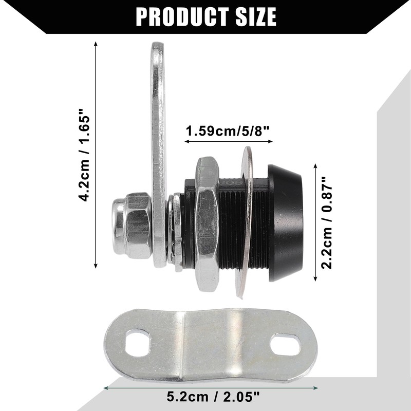 Hihaha RV Campervan Lock Set/Inner for File Cabinet Toolbox/Durable /