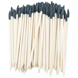 TAODAN 50PCS 5.4 Inch 280 Grit Sanding Stick Sanding Tool Wood Fine Sanding Stick for Woodwork Crafts Jewellery