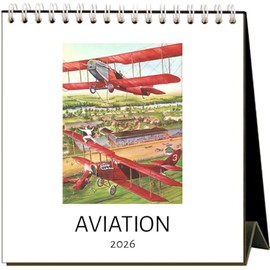 Aviation 2026 Desk Calendar