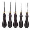 Leather Edge Beveller, Professional Leather Edge Beveller Steel Blade Ebony