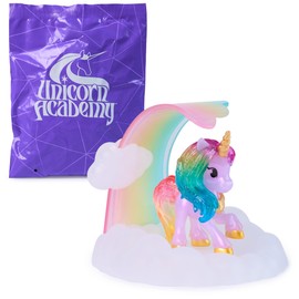 Unicorn Academy, Giocattolo Unicorno Magia delle Gemme da Collezione, Confezione con Personaggio a Sorpresa (Il Modello può variare), Bambole e unicorni Giocattolo per Bambine dai 4 Anni in su