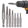 1/4" Hex Shank Easy Out Bolt Extractor Damaged Screw Remover