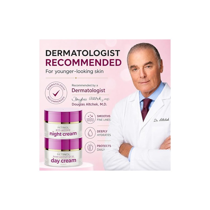Skincare LdeL Cosmetics Retinol Day Cream, 1.7-Ounce Jar