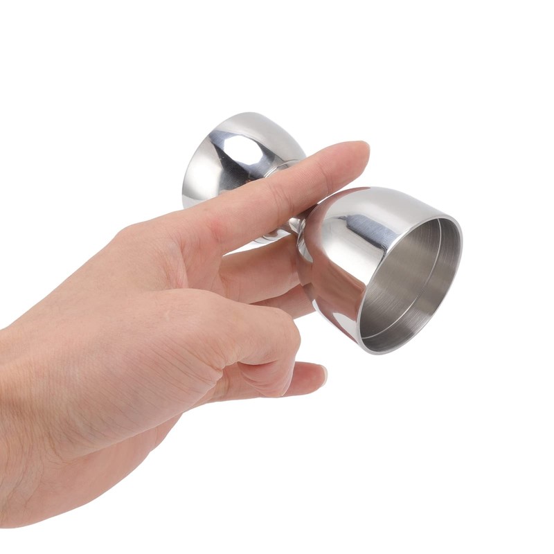 Leopacat Stainless Steel Cocktail Jigger, Double Measure with 30/60ml Capacity,