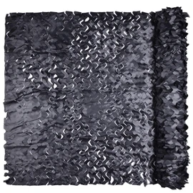 (16.4ftx1.5m/5mx1.5m, Black) - iunio Camo Netting, Camouflage Net, Bulk Roll, Mesh, Cover, Blind for Hunting, Decoration, Sun Shade, Party, Camping, Outdoor