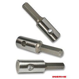 WERHE Professional Bore Suitable for Hex Drill Cordless Combi Drill Screwdriver Pole Adaptor for Drill