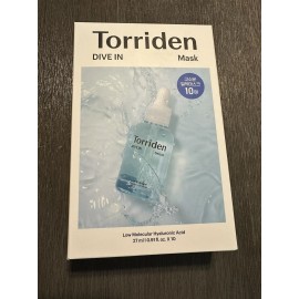 Torriden [TORRIDEN] DIVE-IN Low Molecular Hyaluronic Skin Mask 10pcs-Hydratio