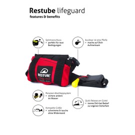 Restube Unisex's Lifeguard Life bouy, Yellow, One Size