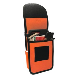 The Horse Holster - Best Cell Phone Holder for Riding - Fits Phones - Tactical Holster to Safely Secure Essentials During Activity, 4 Ways to Wears, Designed for Men and Women. Blaze Orange, S/M