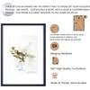 Baoee Black Wooden A4 Frames, Picture Frames Set of 2,Poster