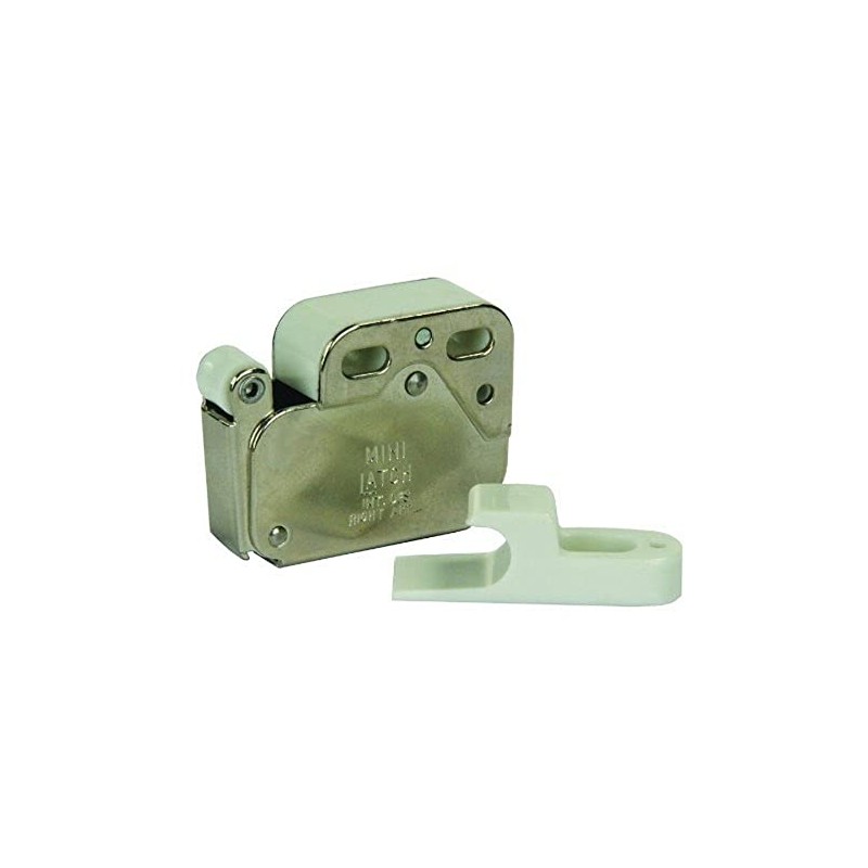 JR Products 70455 Push-To-Open Cabinet Catch
