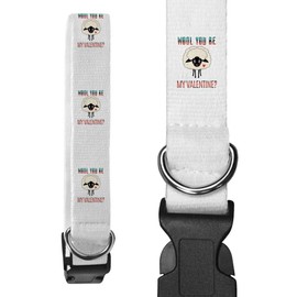 Large 'Wool You Be My Valentine?' Dog Collar (PR00048318)