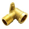 Joywayus Brass 1/2" Female x 1/2" Male 90 Degree Elbow
