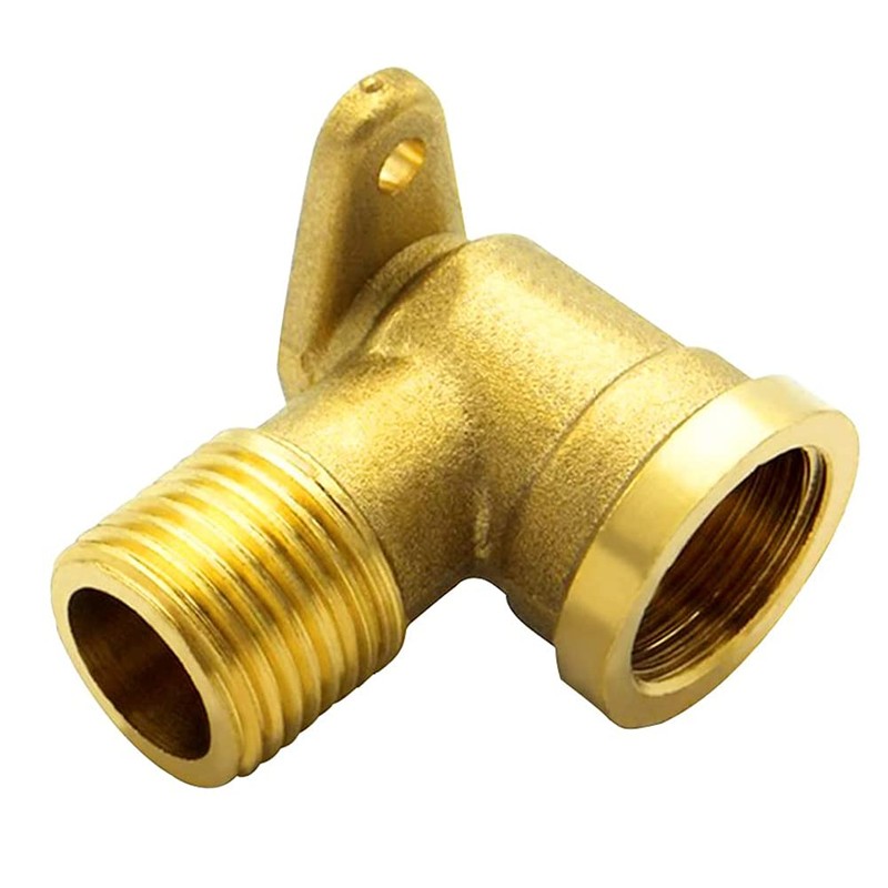 Joywayus Brass 1/2" Female x 1/2" Male 90 Degree Elbow