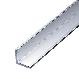SUS SFF-A094 Aluminum Angle 1.6 x 1.6 inches (40 x 40 mm), T = 0.1 inches (3 mm), 7.9 inches (200 mm), Pack of 4