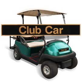 Roykaw Golf Cart Name Plate/Emblem Compatible with Club Car Precedent Models, Replaces OEM # 102502601