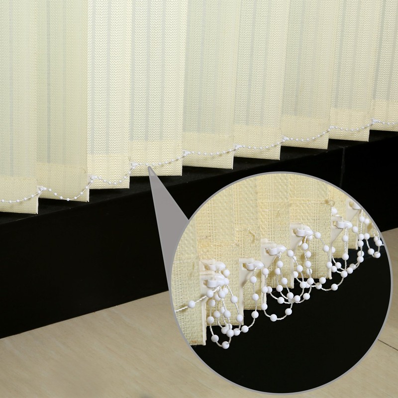 20 Meter Vertical Blind Bottom Chain with 5 Pieces Plastic