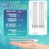 Qualirey 2 Pcs 9 Watt UV Bulb Replacement for Pond