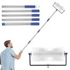 9” Self Leveling Spiked Roller with Extended Adjustable Handle (34-77in)