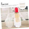 VICASKY 10pcs Transparent Lipstick Tubes Refillable Lip Gloss Containers for
